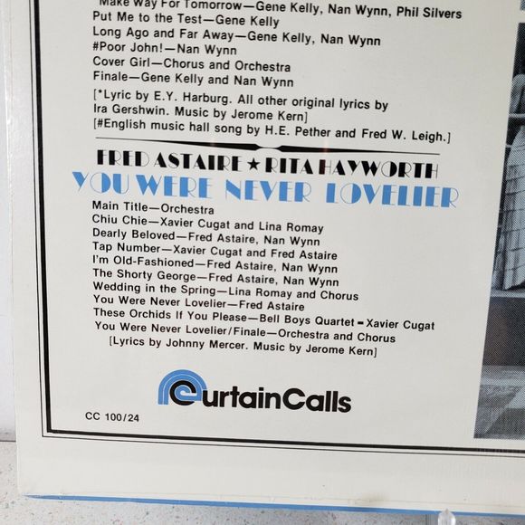 COVER GIRL YOU WERE NEVER LOVELIER 1970 MINT SOUNDTRACK VINYL LP Fred ASTAIRE - Picture 5 of 6